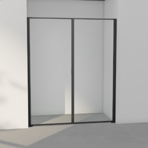 INR Edge 3 Dusjdører - Onyx