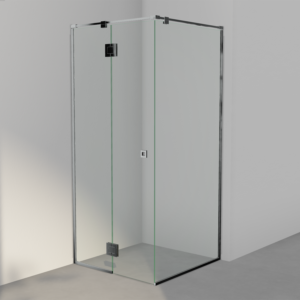 INR Arc 15 Frame Dusjhjørne Måltilpasset - Krom