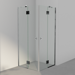 INR Arc 16 Frame Dusjhjørne Måltilpasset - Krom