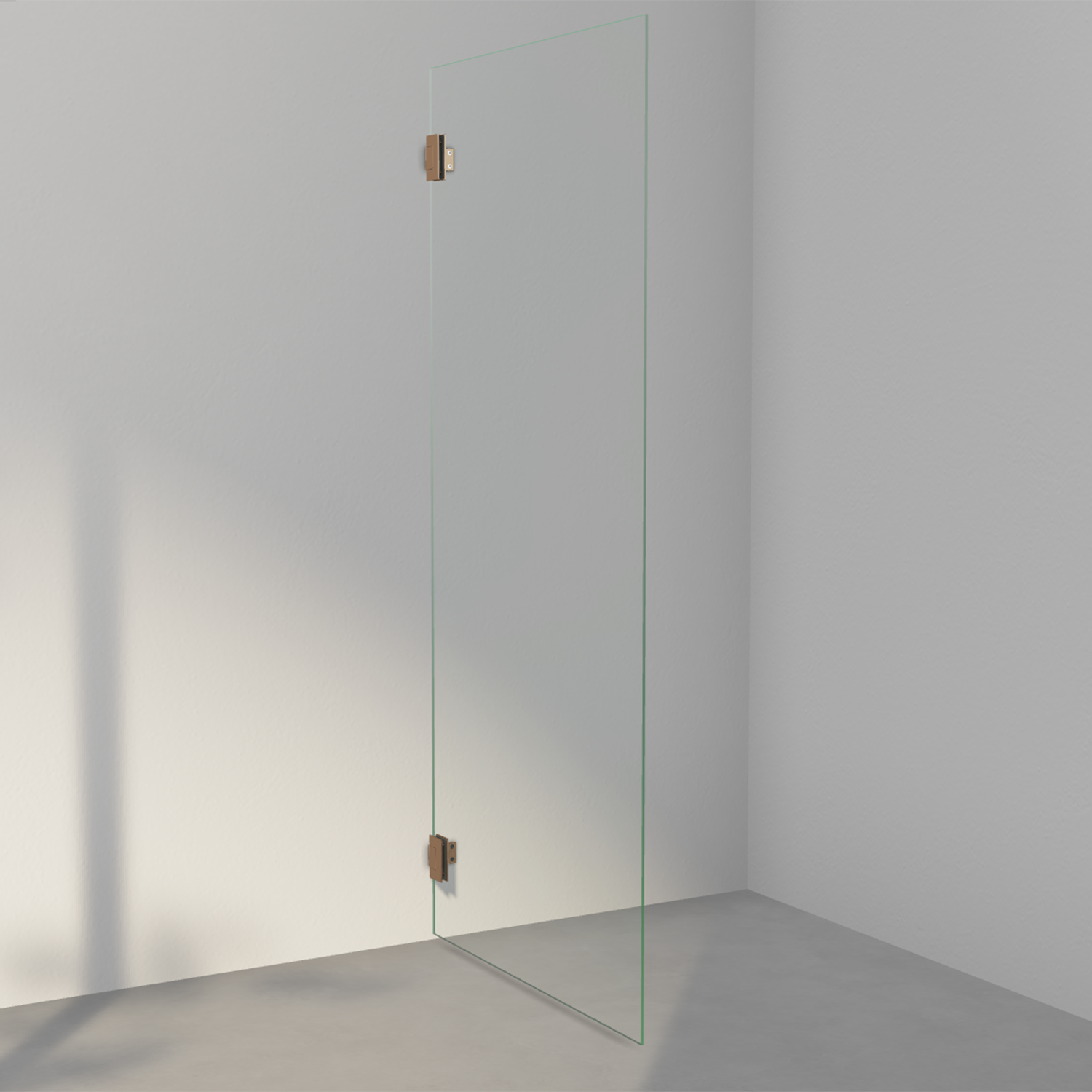 INR Arc 19 Original Dusjdør - Børstet Bronze