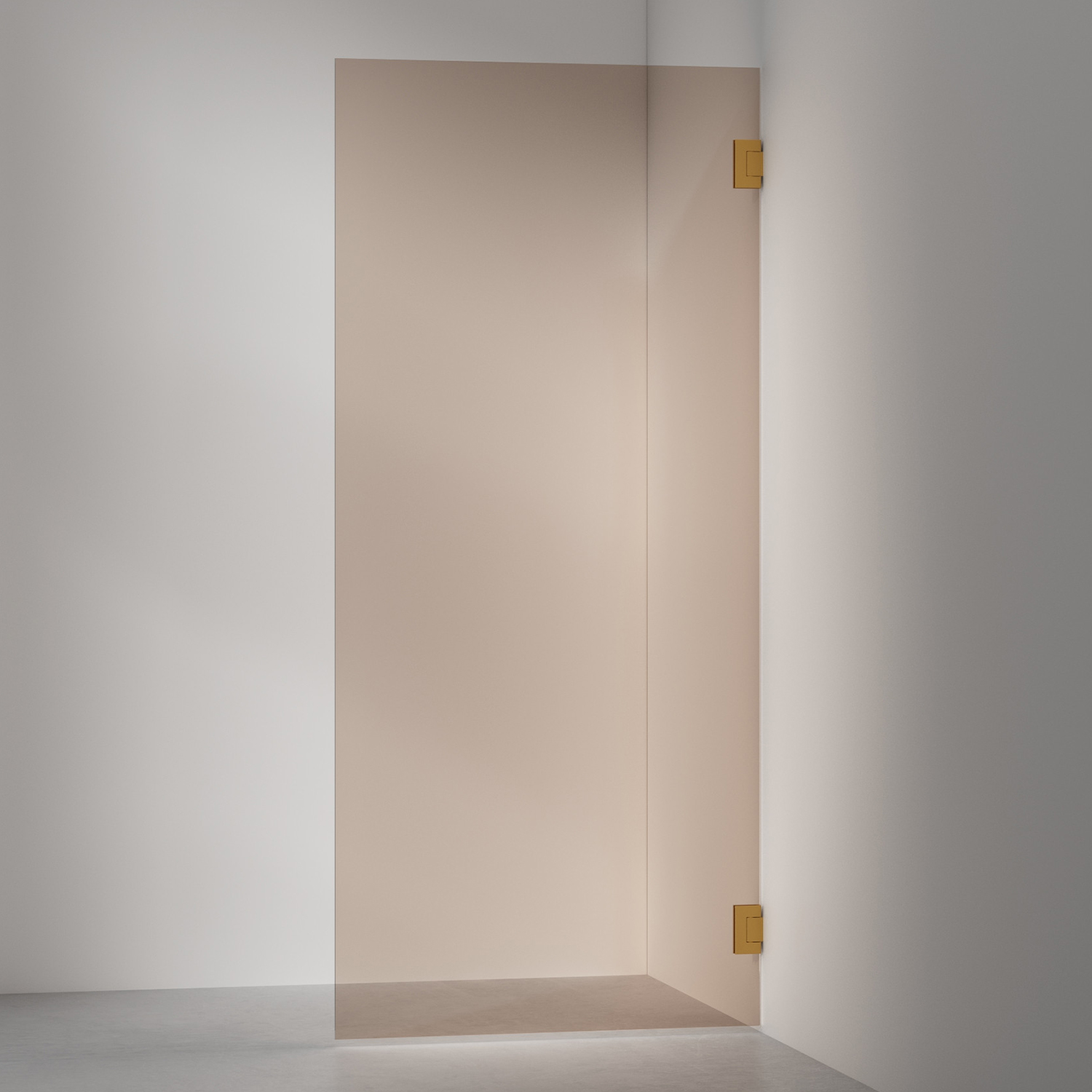 INR Arc 19 Original Dusjdør - Børstet Messing - Bilde 6