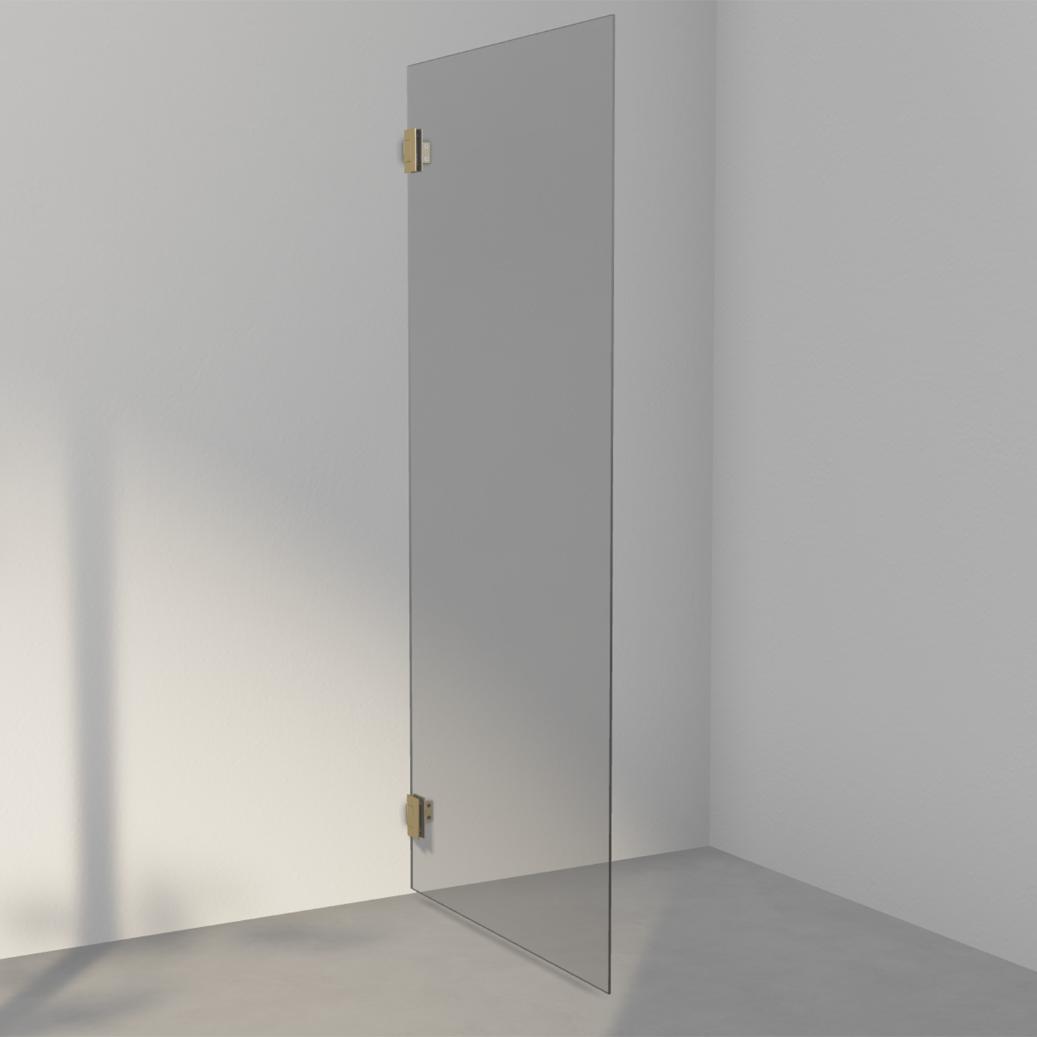 INR Arc 19 Original Dusjdør - Børstet Messing - Bilde 4