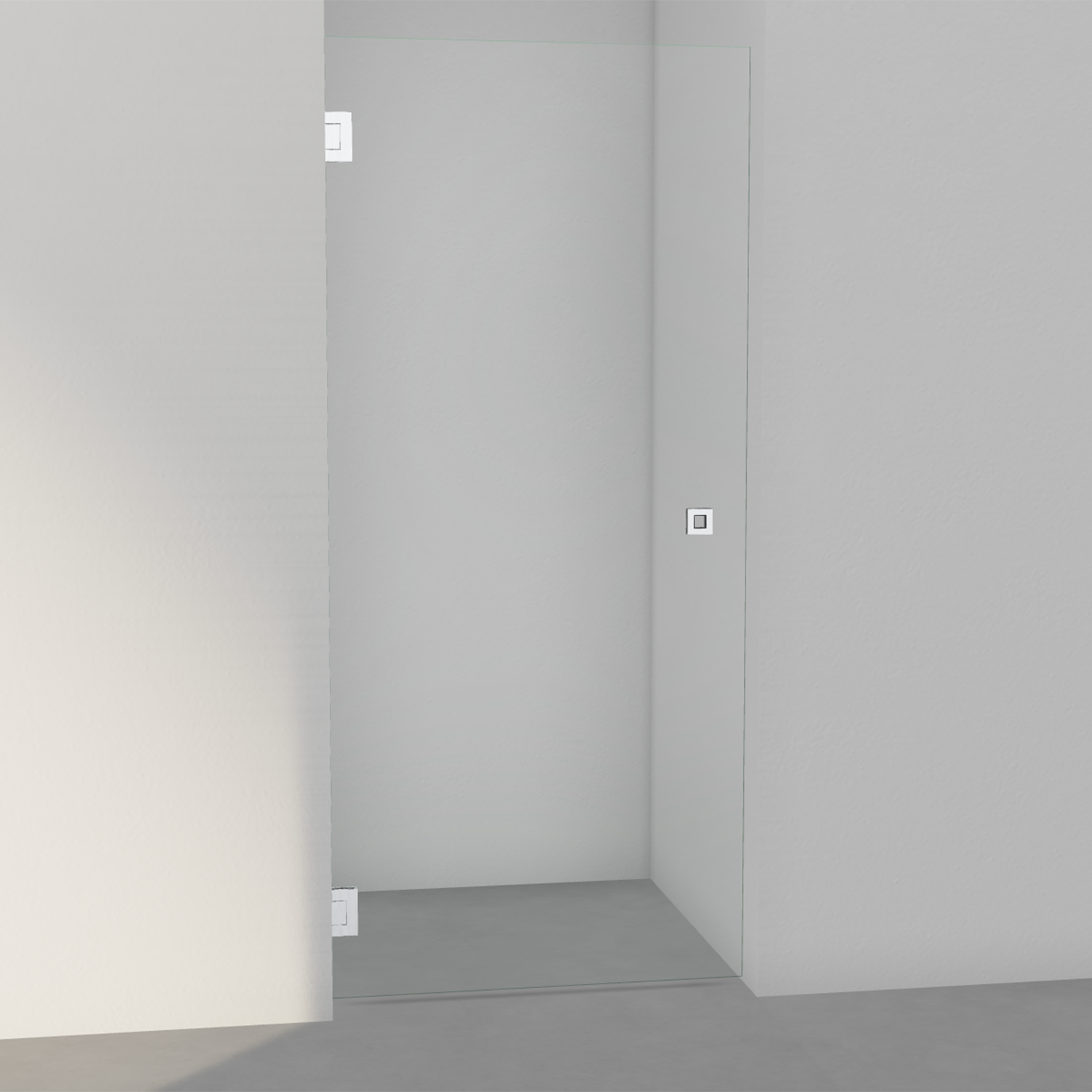 INR Arc 2 Original Dusjdør Måltilpasset - Børstet Krom