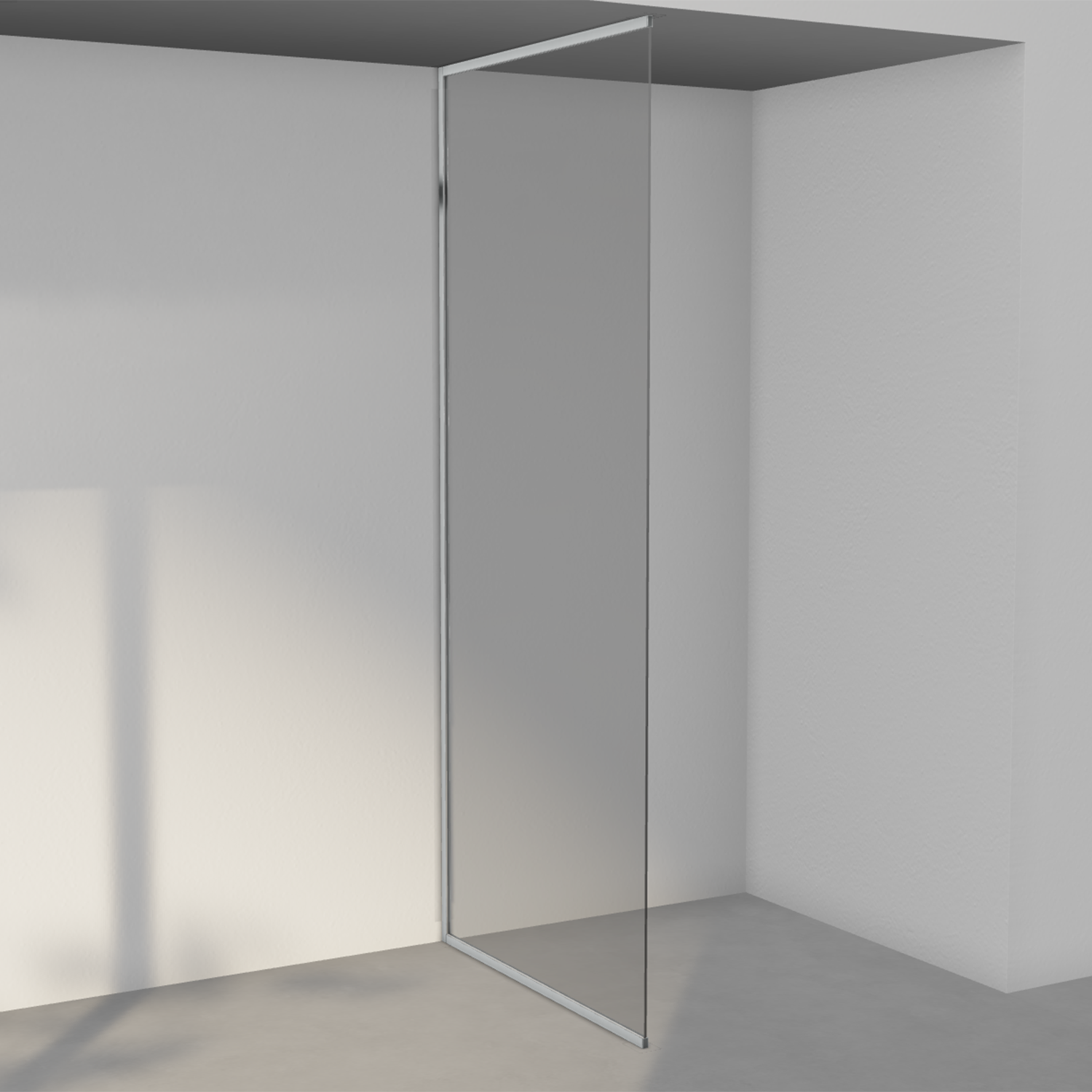 INR Arc 20 Frame Plus Dusjvegg - Krom - Bilde 4