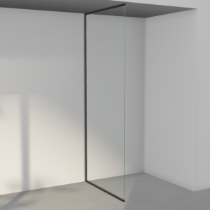 INR Arc 20 Frame Plus Dusjvegg - Sort Matt