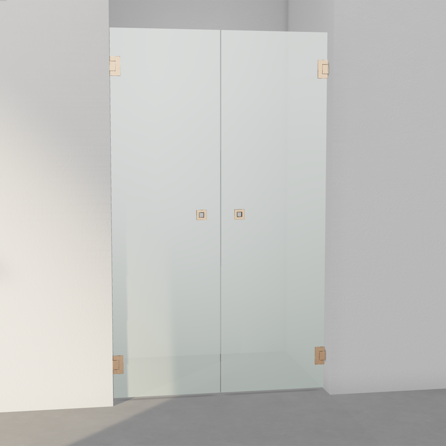 INR Arc 3 Original Dusjdører - Børstet Bronze - Bilde 3