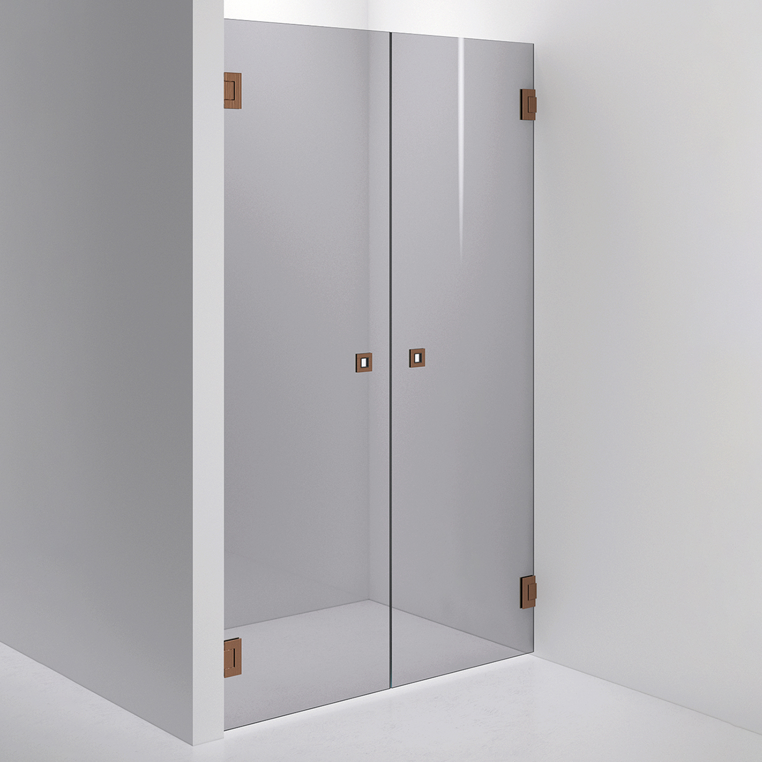 INR Arc 3 Original Dusjdører - Børstet Bronze - Bilde 4