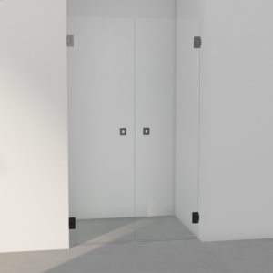 INR Arc 3 Original Dusjdører - Sort Matt