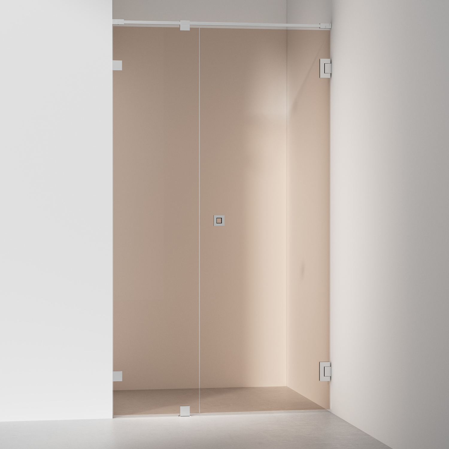 INR Arc 4 Original Fastvegg/Dør - Børstet Krom - Bilde 10