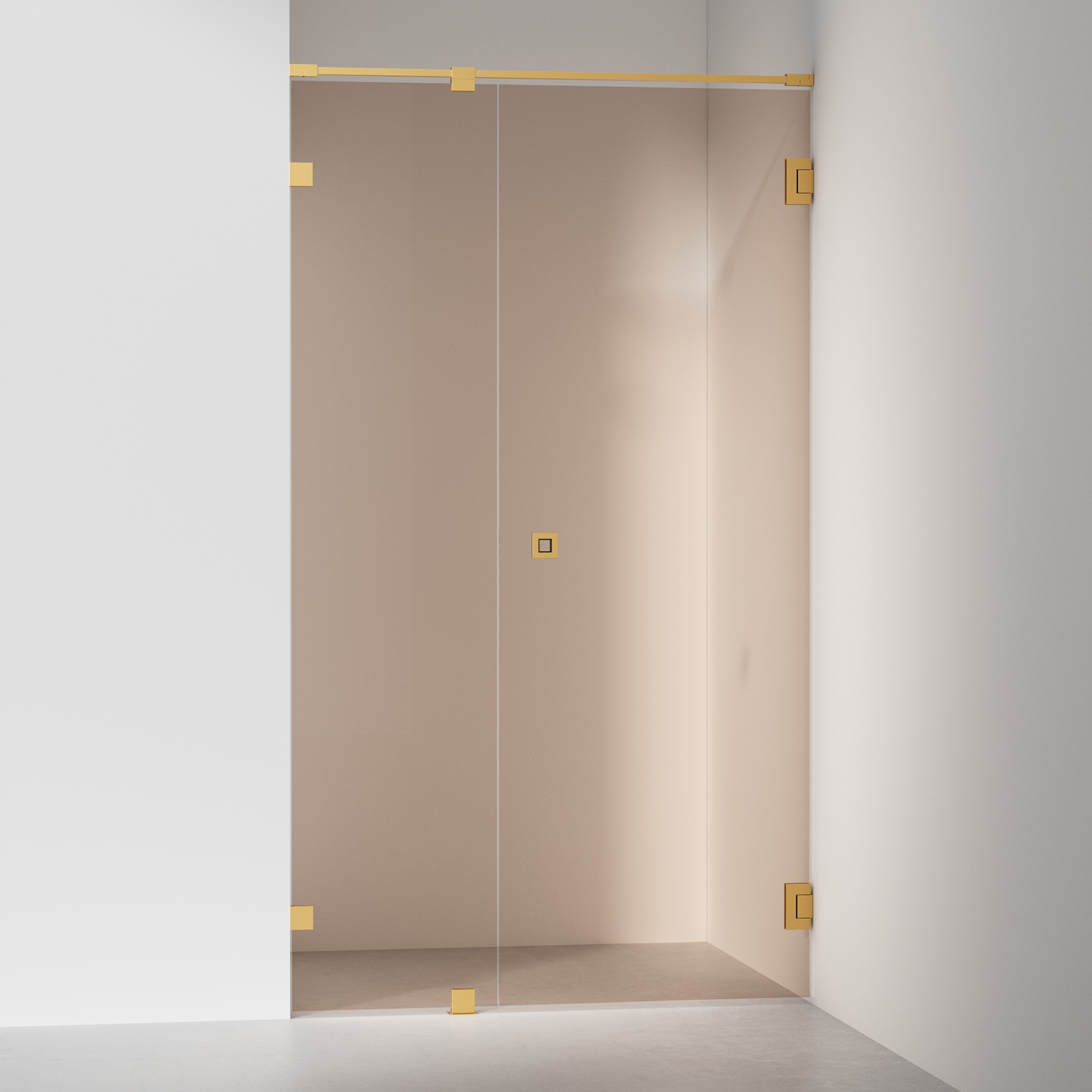 INR Arc 4 Original Fastvegg/Dør - Børstet Messing - Bilde 9