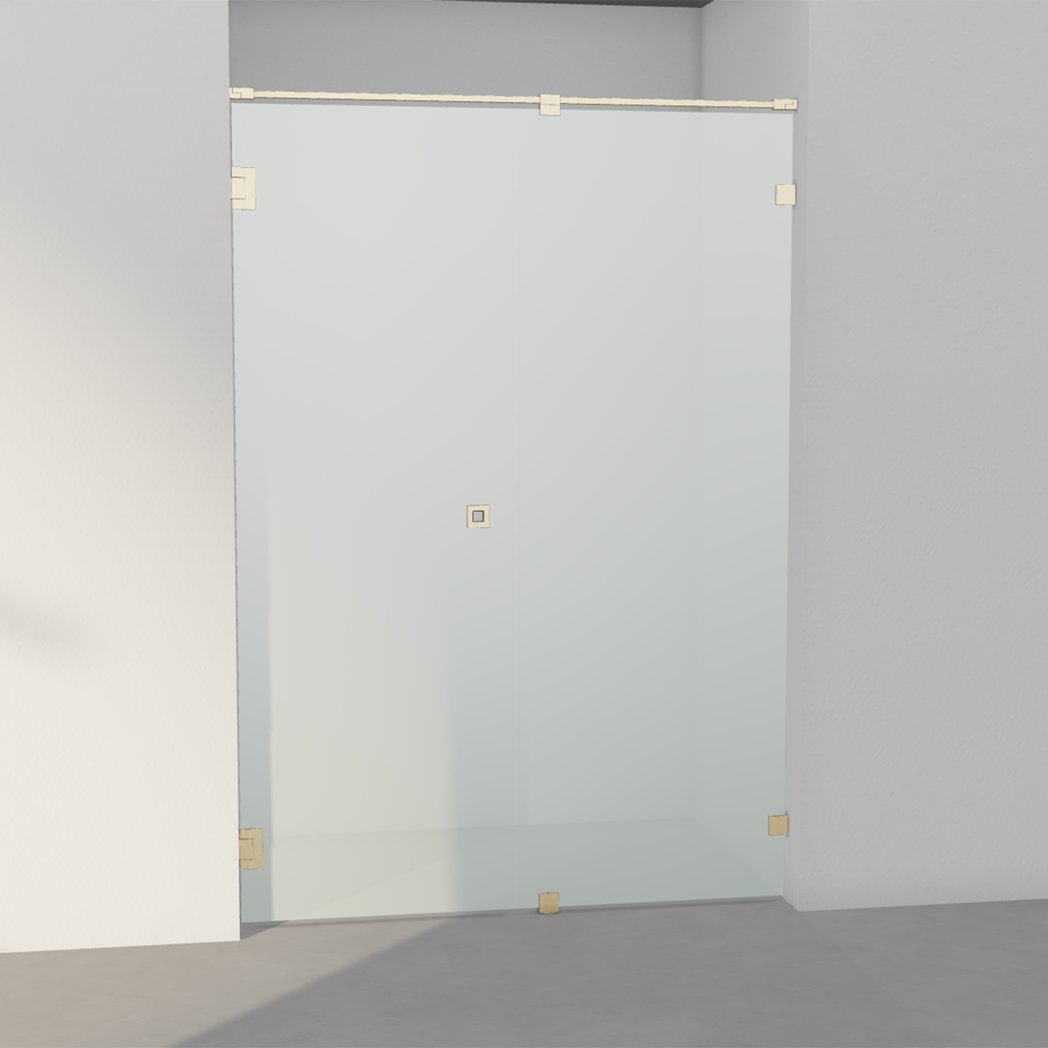 INR Arc 4 Original Fastvegg/Dør - Børstet Messing - Bilde 7