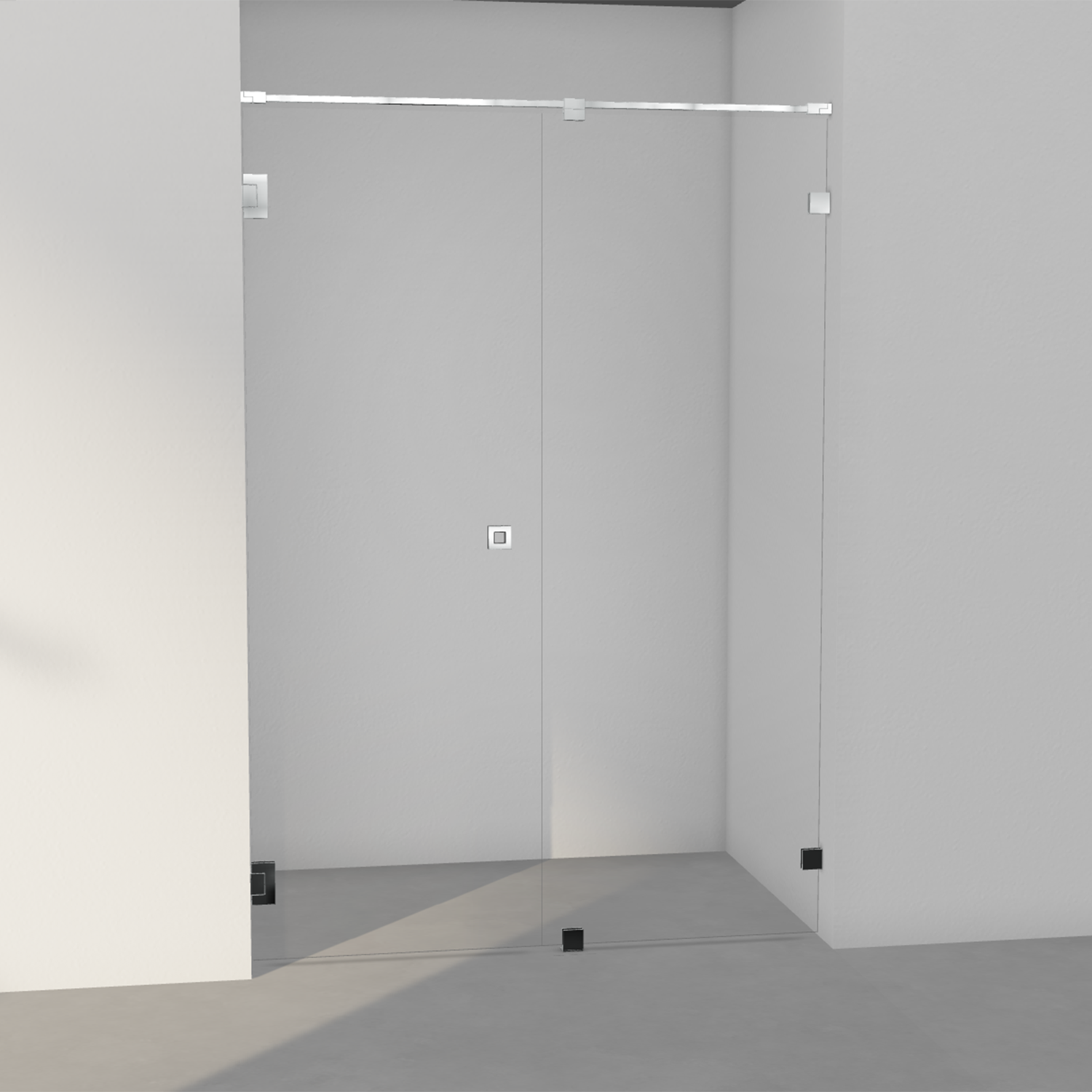 INR Arc 4 Original Fastvegg/Dør - Krom - Bilde 6