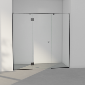 INR Arc 7 Frame Fastvegger/Dør - Sort Matt