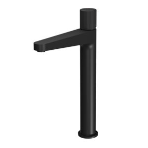 VikingBad Evin Høy Servantkran - Sort Matt