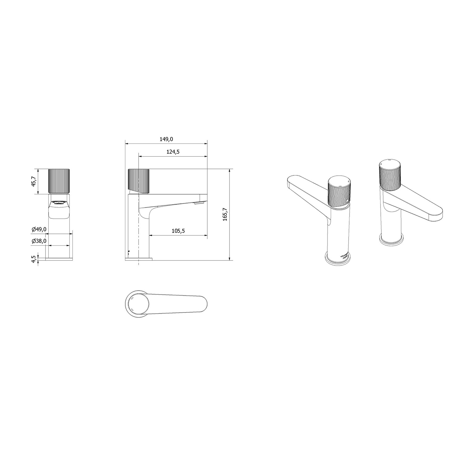 VikingBad Evin Servantkran - Gull - Bilde 2