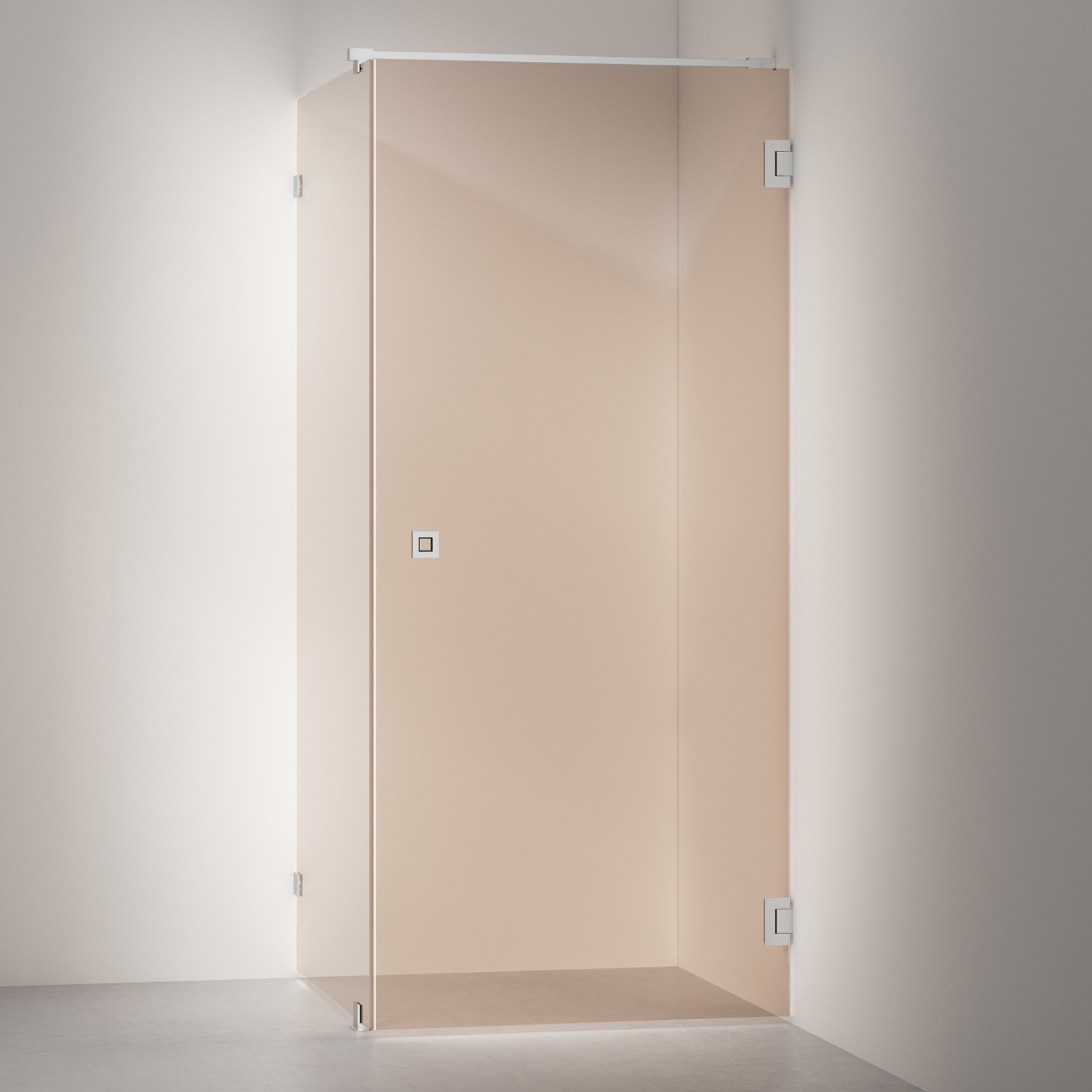 INR Arc 13 Original Dusjhjørne Måltilpasset - Børstet Krom - Bilde 5