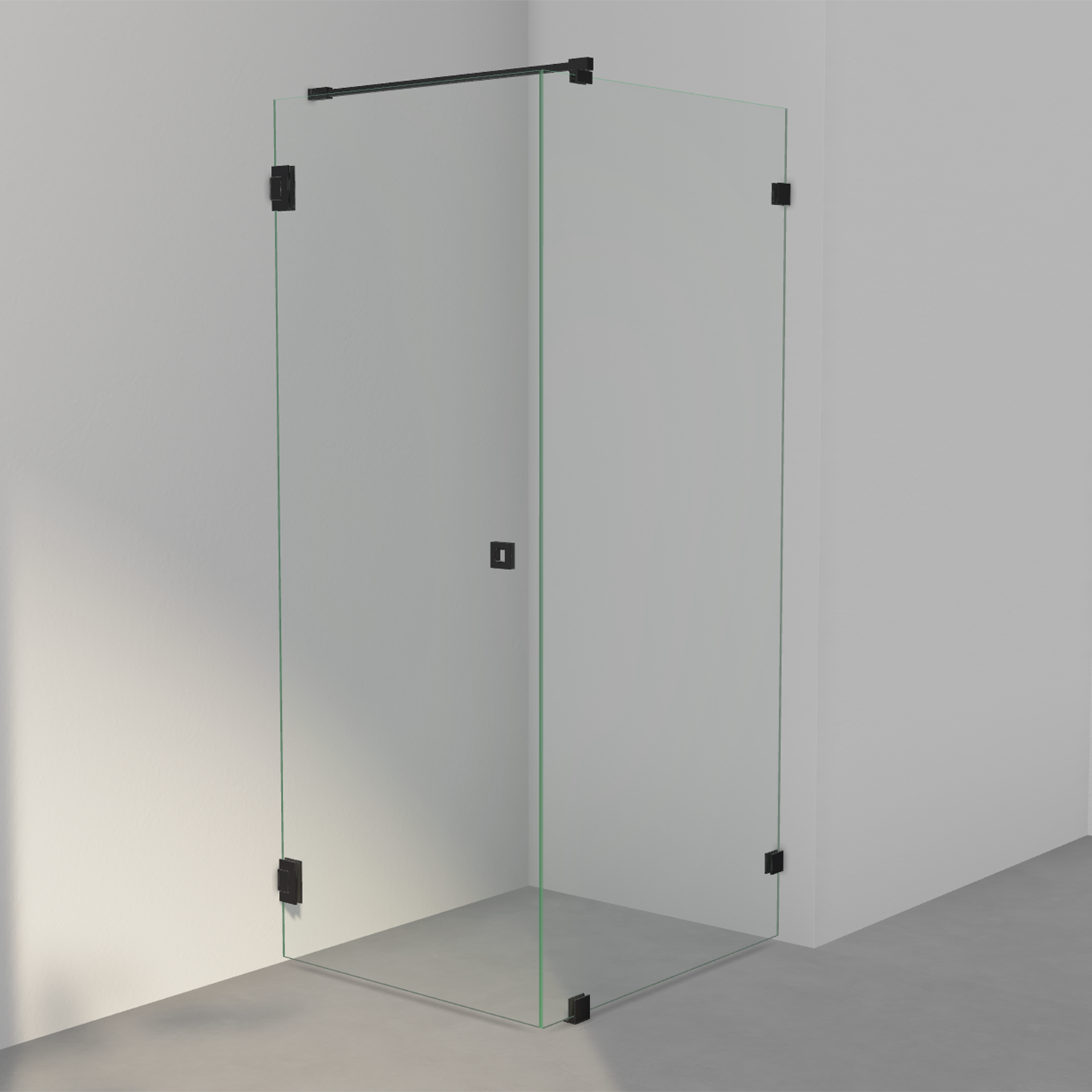 INR Arc 13 Original Dusjhjørne - Sort Matt - Bilde 3