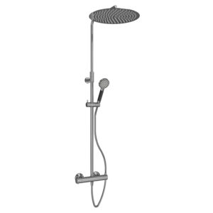 VikingBad Hedda Rainshower Rund - Krom