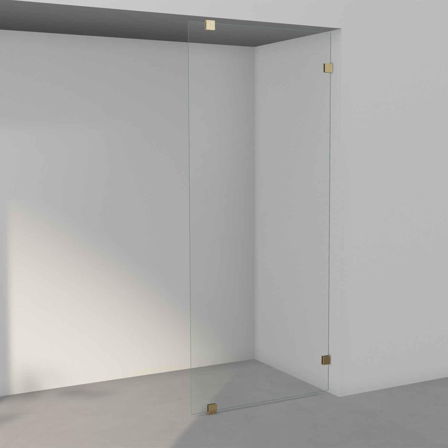 INR Arc 20 Original Plus Skjermvegg - Børstet Messing