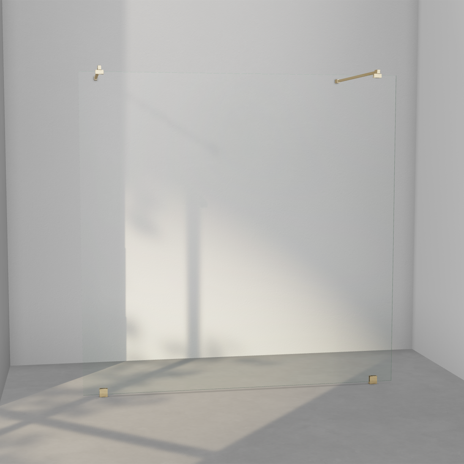 INR Arc 43 Original Dusjvegg - Børstet Messing