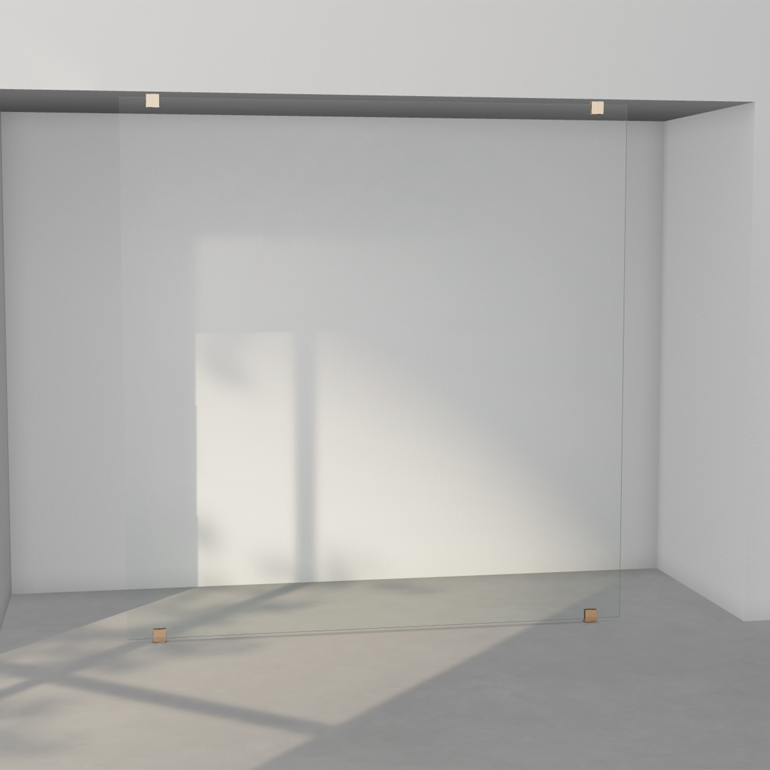 INR Arc 43 Original Plus Dusjvegg - Børstet Bronze