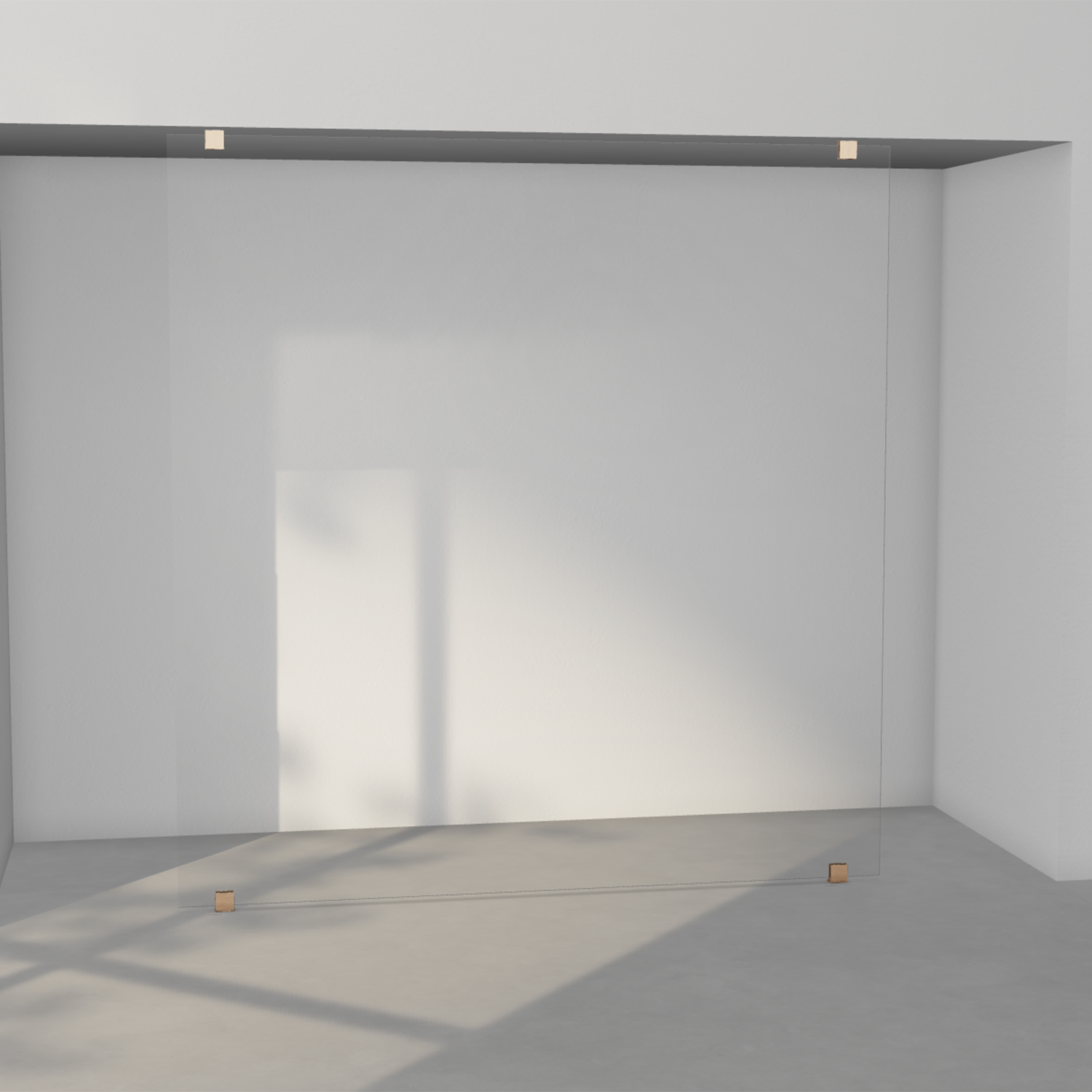 INR Arc 43 Original Plus Dusjvegg - Børstet Bronze - Bilde 4