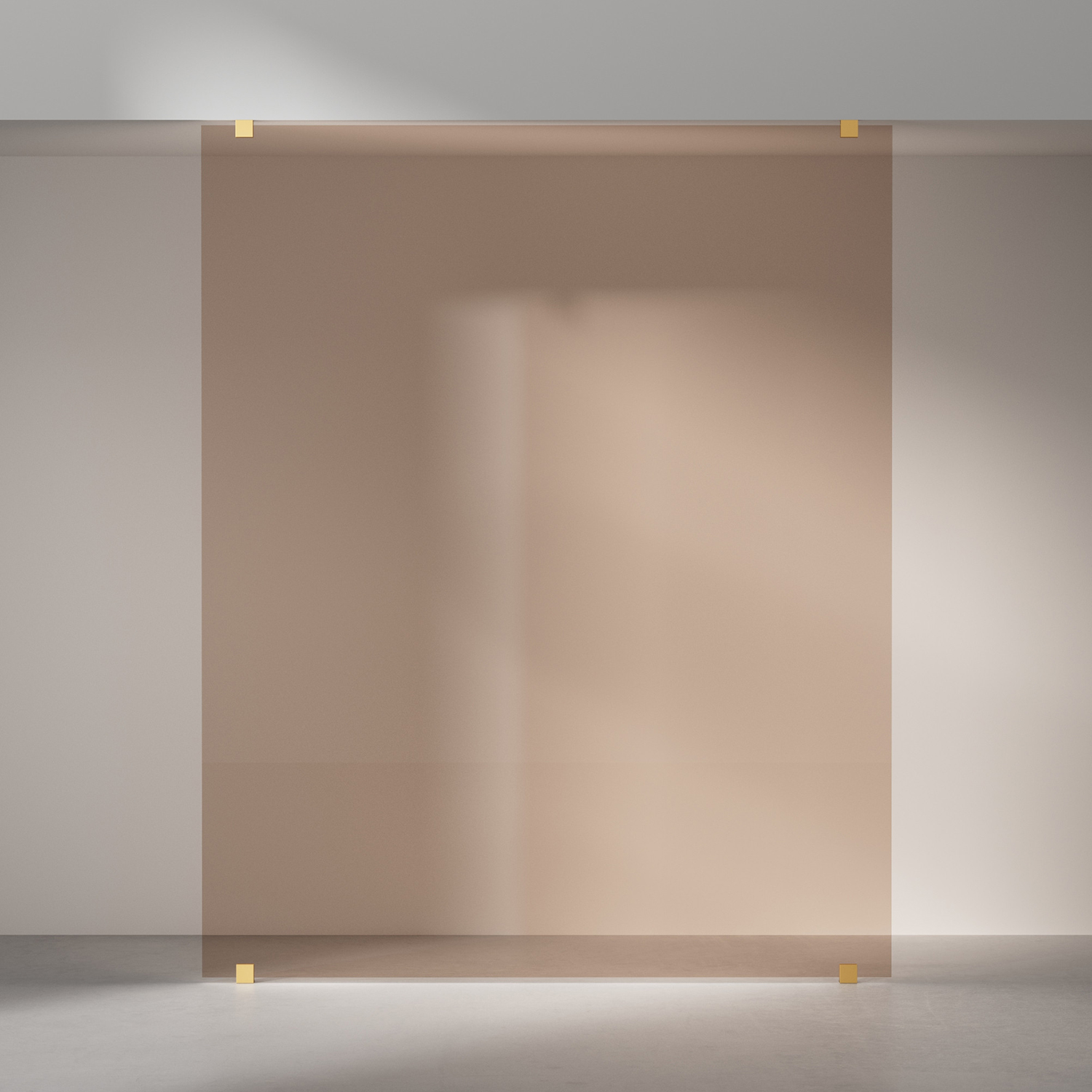 INR Arc 43 Original Plus Dusjvegg - Børstet Messing - Bilde 5