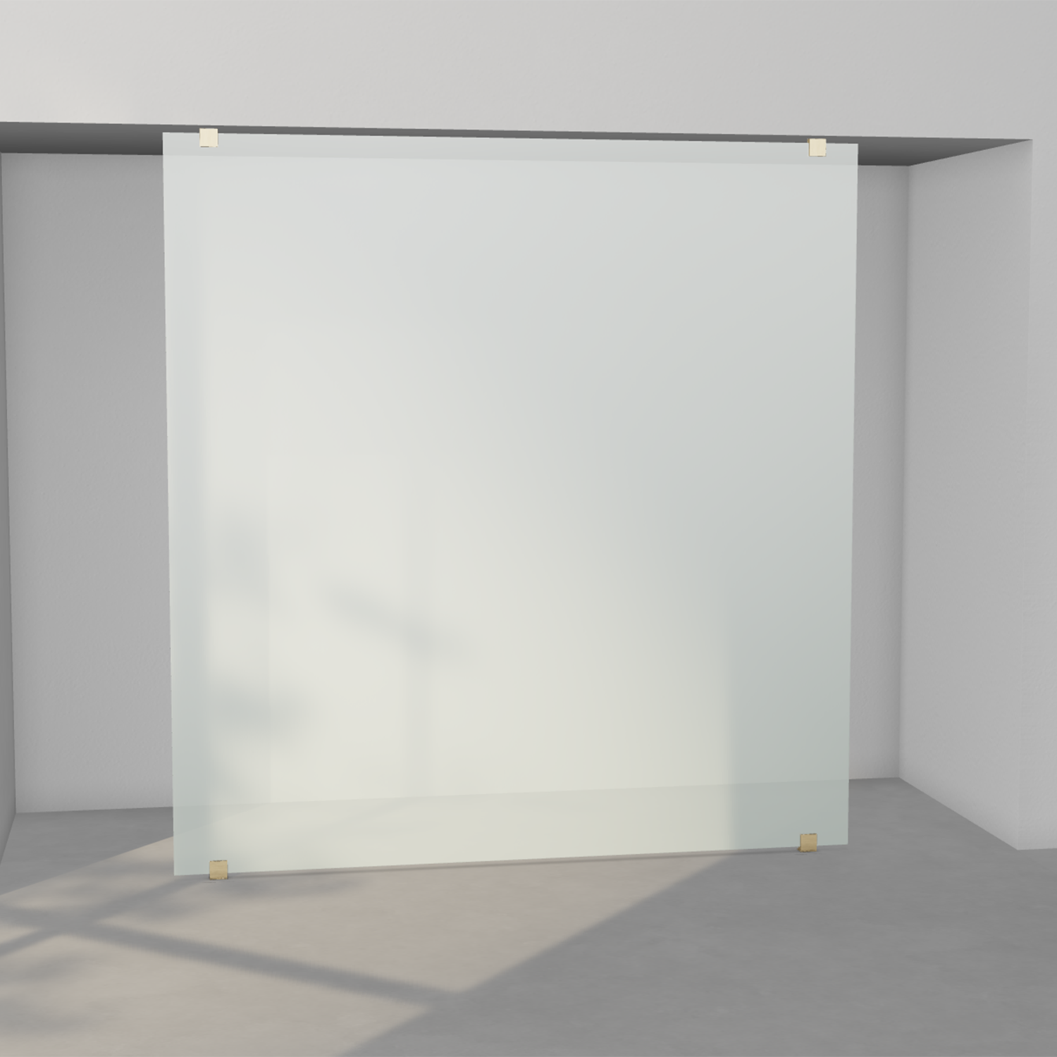 INR Arc 43 Original Plus Dusjvegg - Børstet Messing - Bilde 2