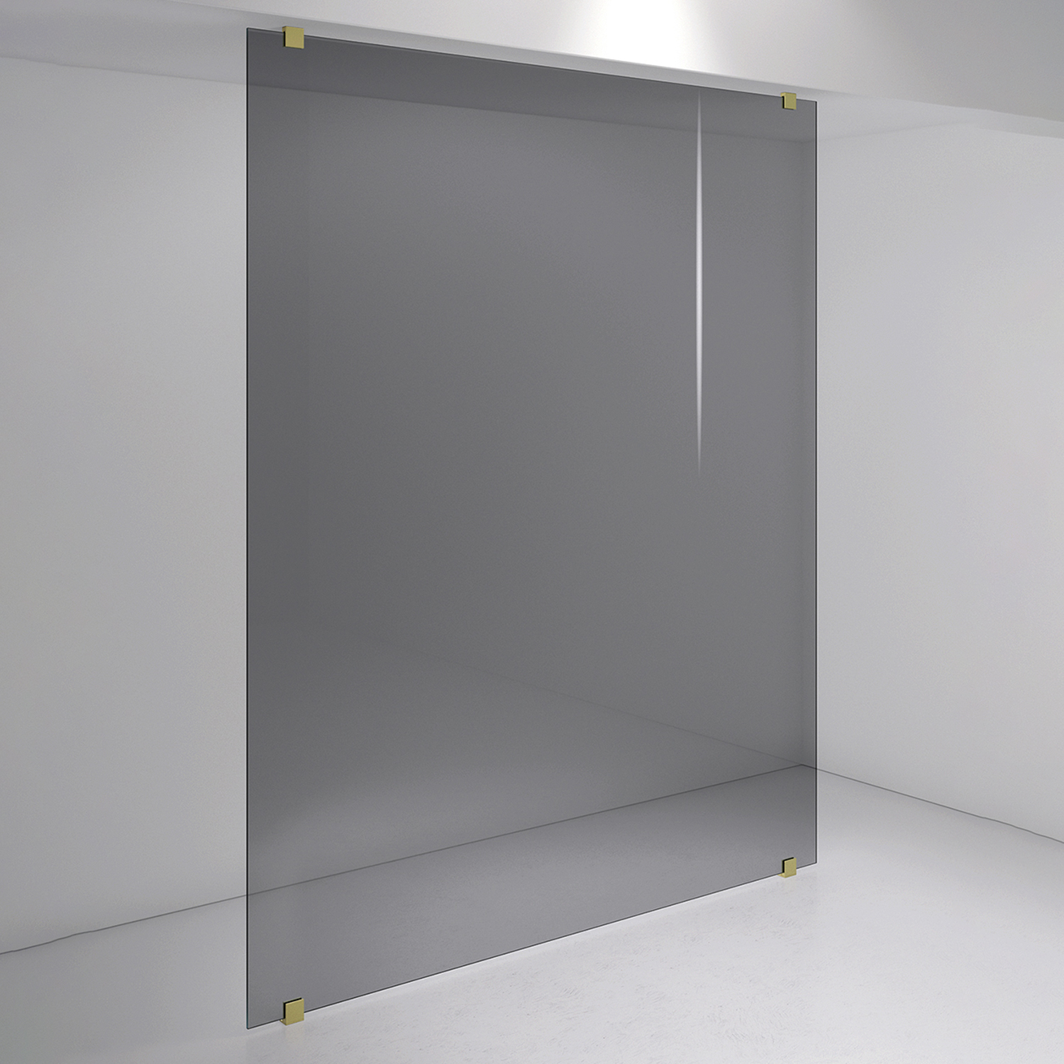 INR Arc 43 Original Plus Dusjvegg - Børstet Messing - Bilde 3