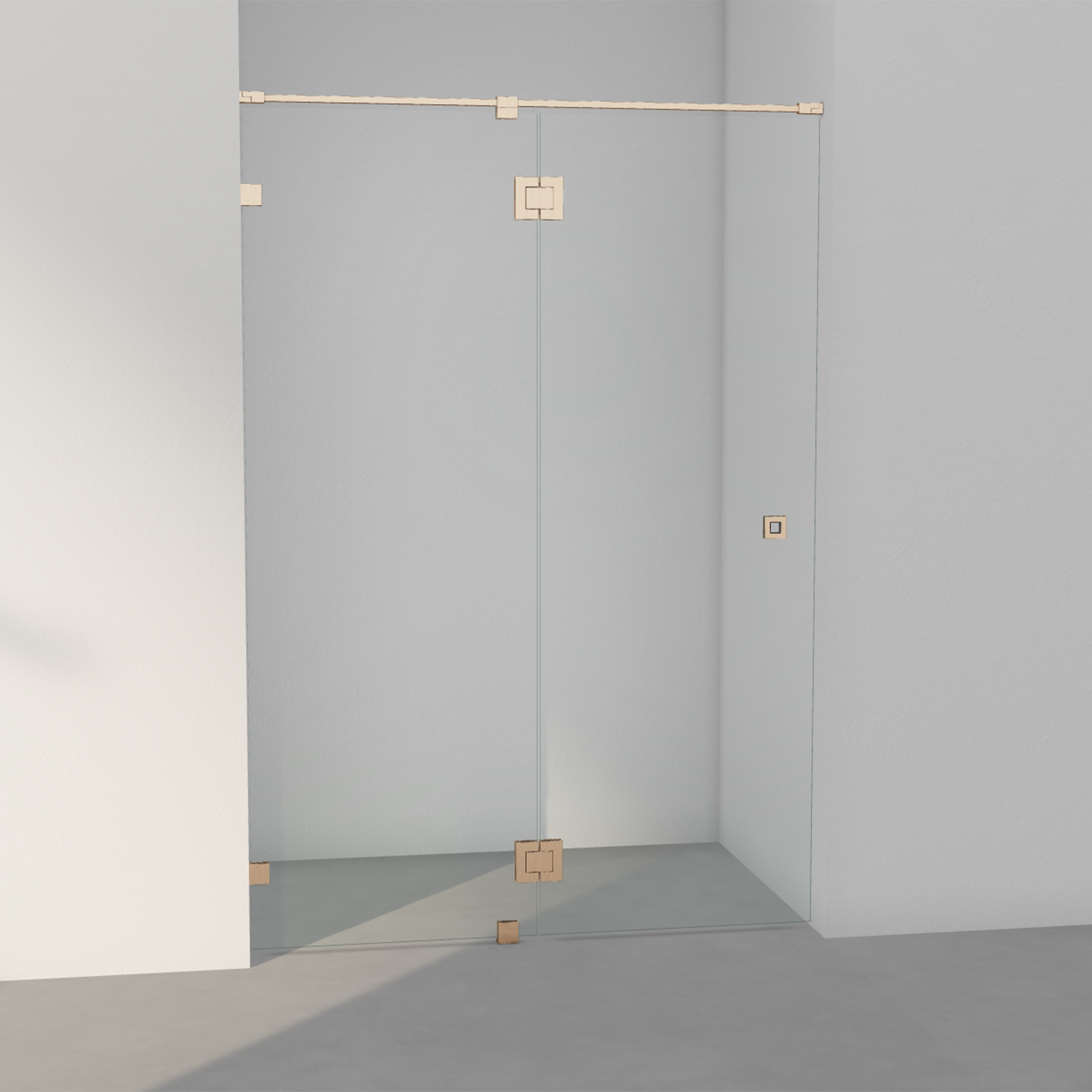 INR Arc 5 Original Fastvegg/Dør - Børstet Bronze