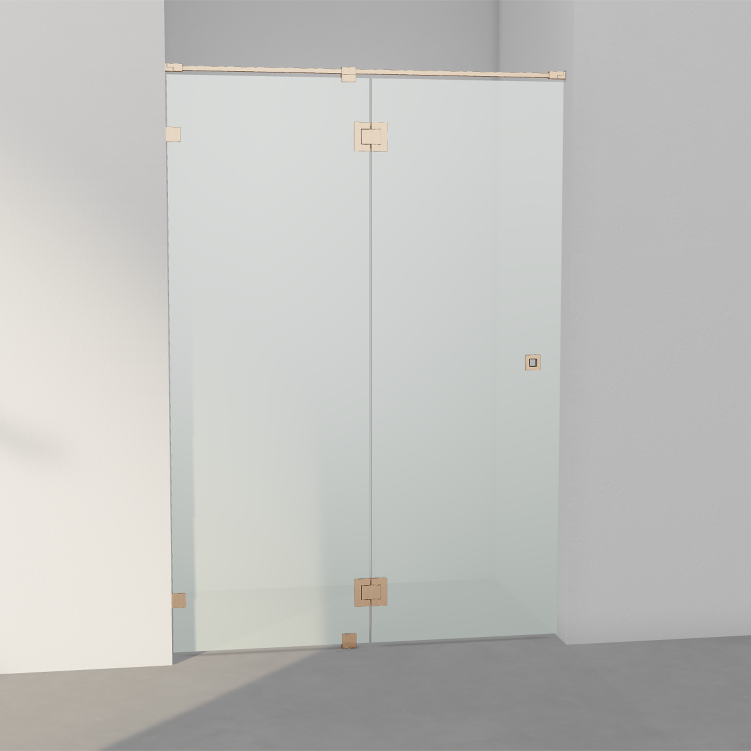 INR Arc 5 Original Fastvegg/Dør - Børstet Bronze - Bilde 4