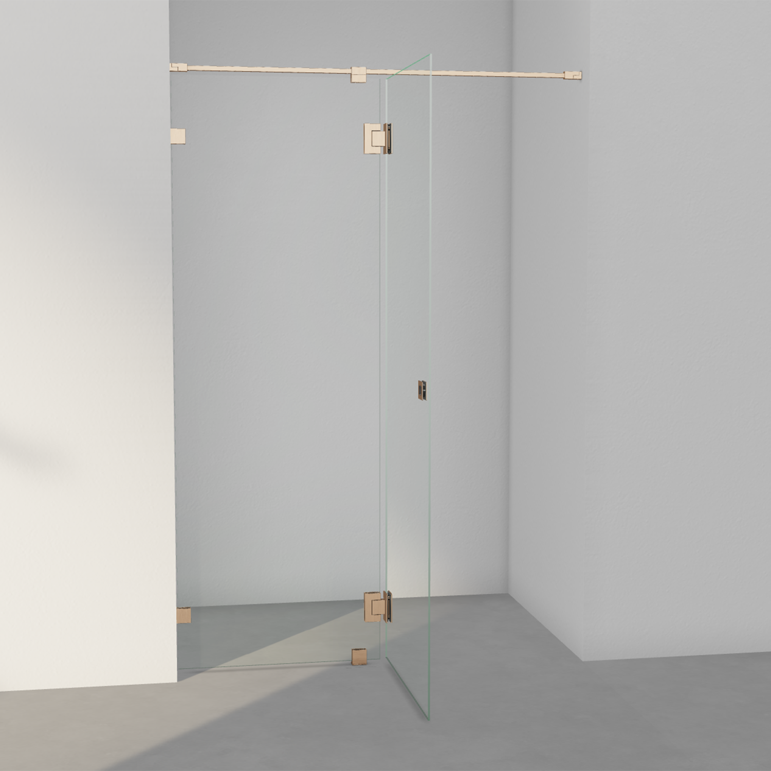 INR Arc 5 Original Fastvegg/Dør - Børstet Bronze - Bilde 2