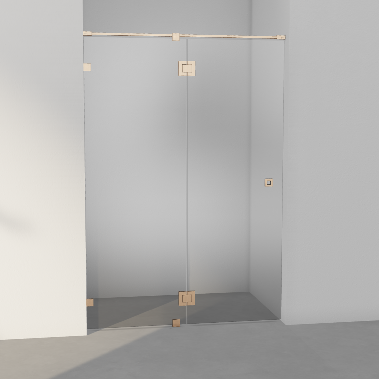 INR Arc 5 Original Fastvegg/Dør - Børstet Bronze - Bilde 5