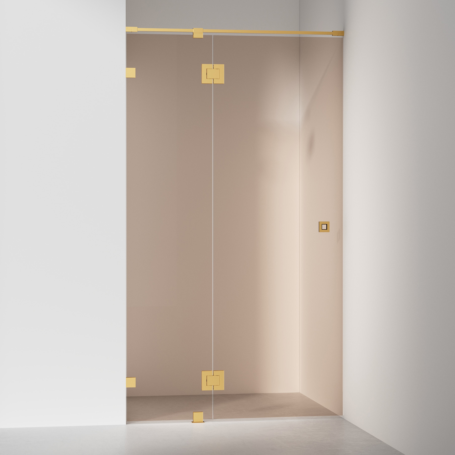 INR Arc 5 Original Fastvegg/Dør - Børstet Messing - Bilde 7