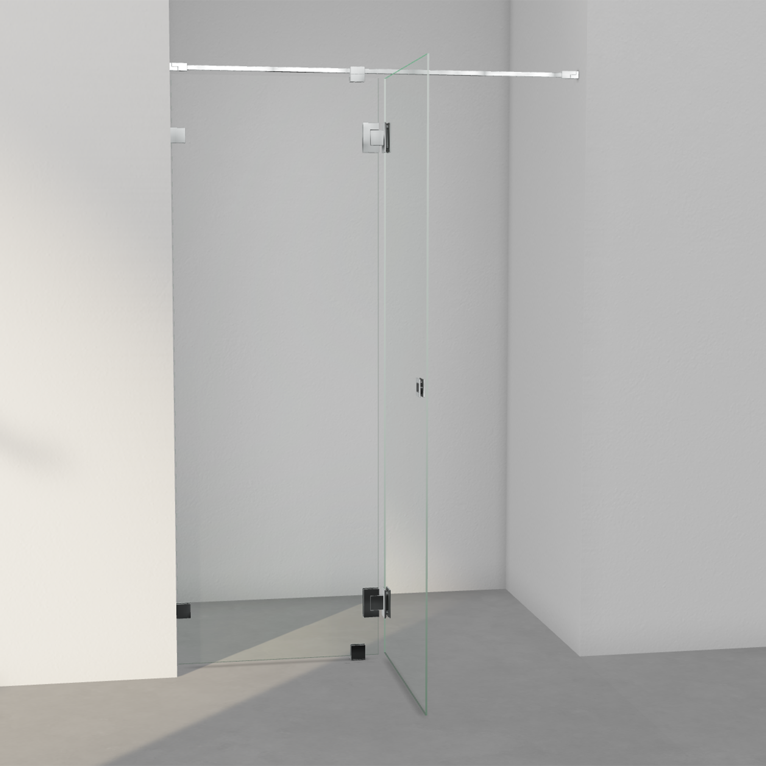 INR Arc 5 Original Fastvegg/Dør - Krom - Bilde 2