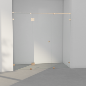 INR Arc 7 Original Fastvegger/Dør - Børstet Bronze