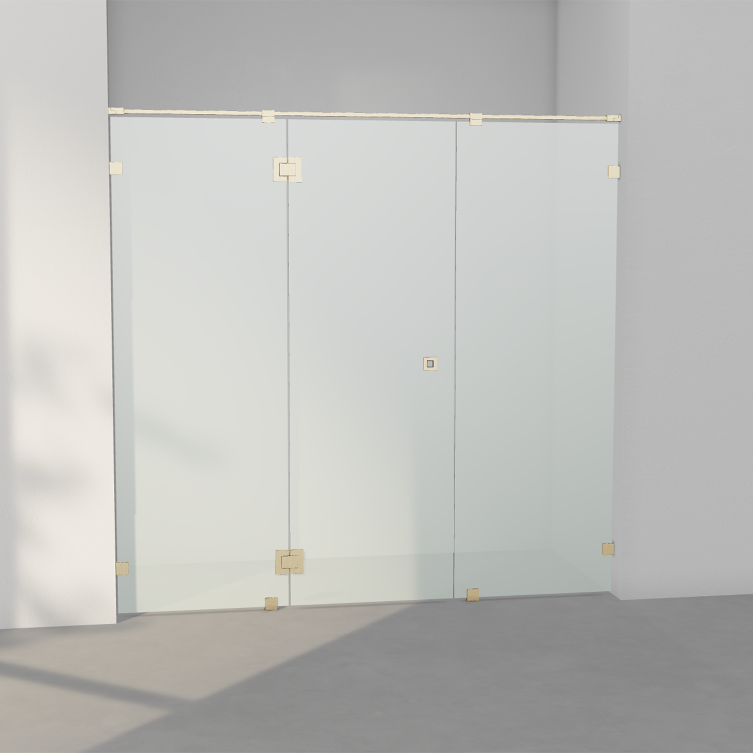 INR Arc 7 Original Fastvegger/Dør - Børstet Messing - Bilde 3