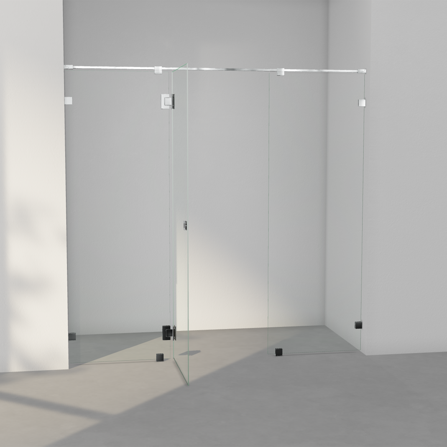 INR Arc 7 Original Fastvegger/Dør - Krom - Bilde 2