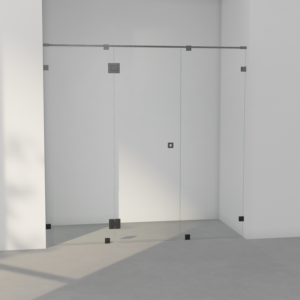 INR Arc 7 Original Fastvegger/Dør - Sort Matt