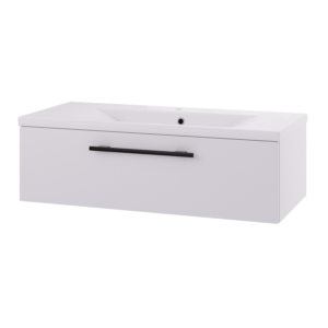 LinnBad Ingrid Servantskap 1 skuff - Hvit Matt