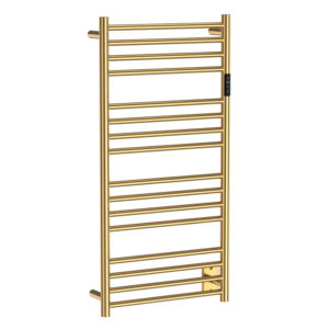 Safir Håndkletørker - Børstet Messing