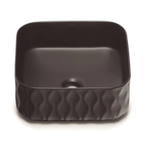 Bathco Sand Waves Servant - Sort Matt