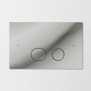 INR Steel Style Betjeningsplate - Polished