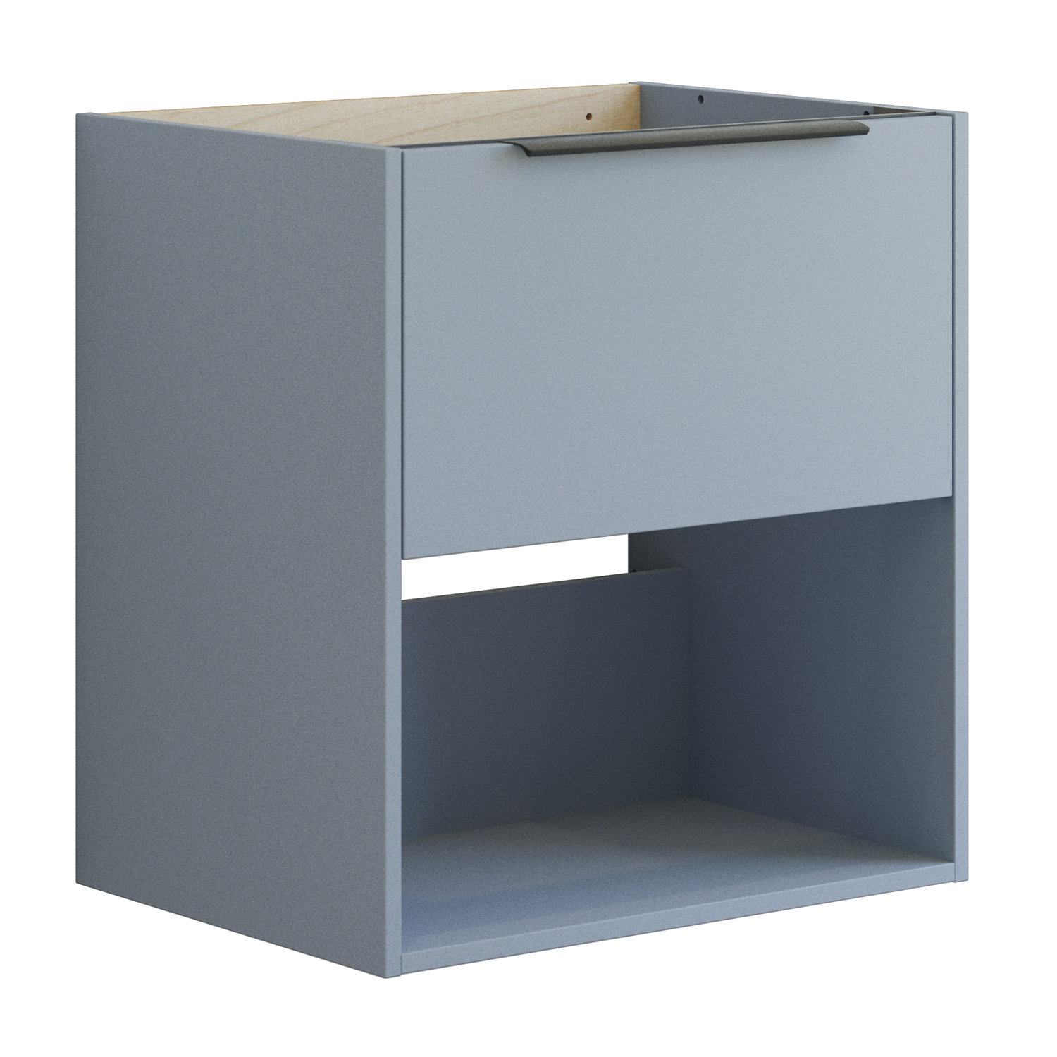 Dansani Mido+ Classic Servantskap m/Åpen Hylle - Blå