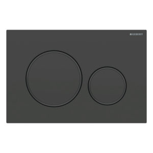 Geberit Sigma20 Betjeningsplate - Sort Matt