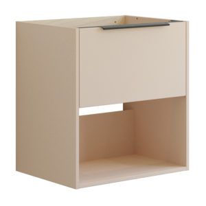 Dansani Mido+ Classic Servantskap m/Åpen Hylle - Sand