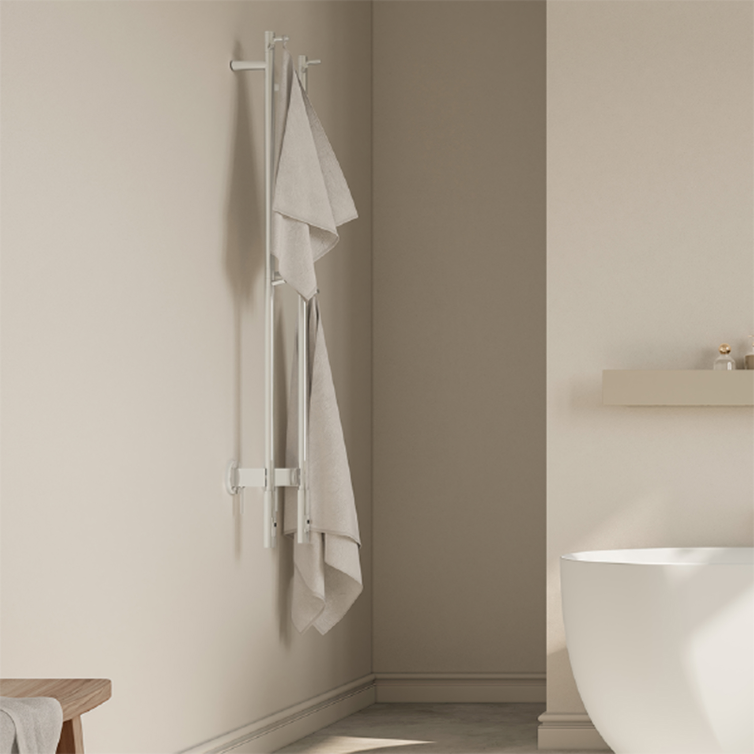 Svedbergs Amor Elektrisk Håndkletørker - Krom - Bilde 2