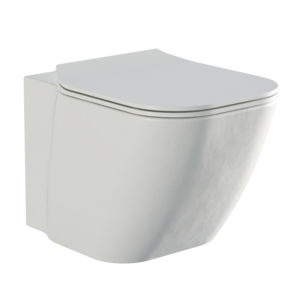 Dansani Bellsani Toalett inkl. Sete - Hvit Matt