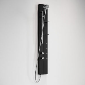 Novellini Z Dusjsøyle - Sort Matt