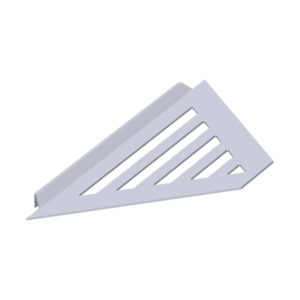 Dansani Match/XXL Dusjhylle - Krom